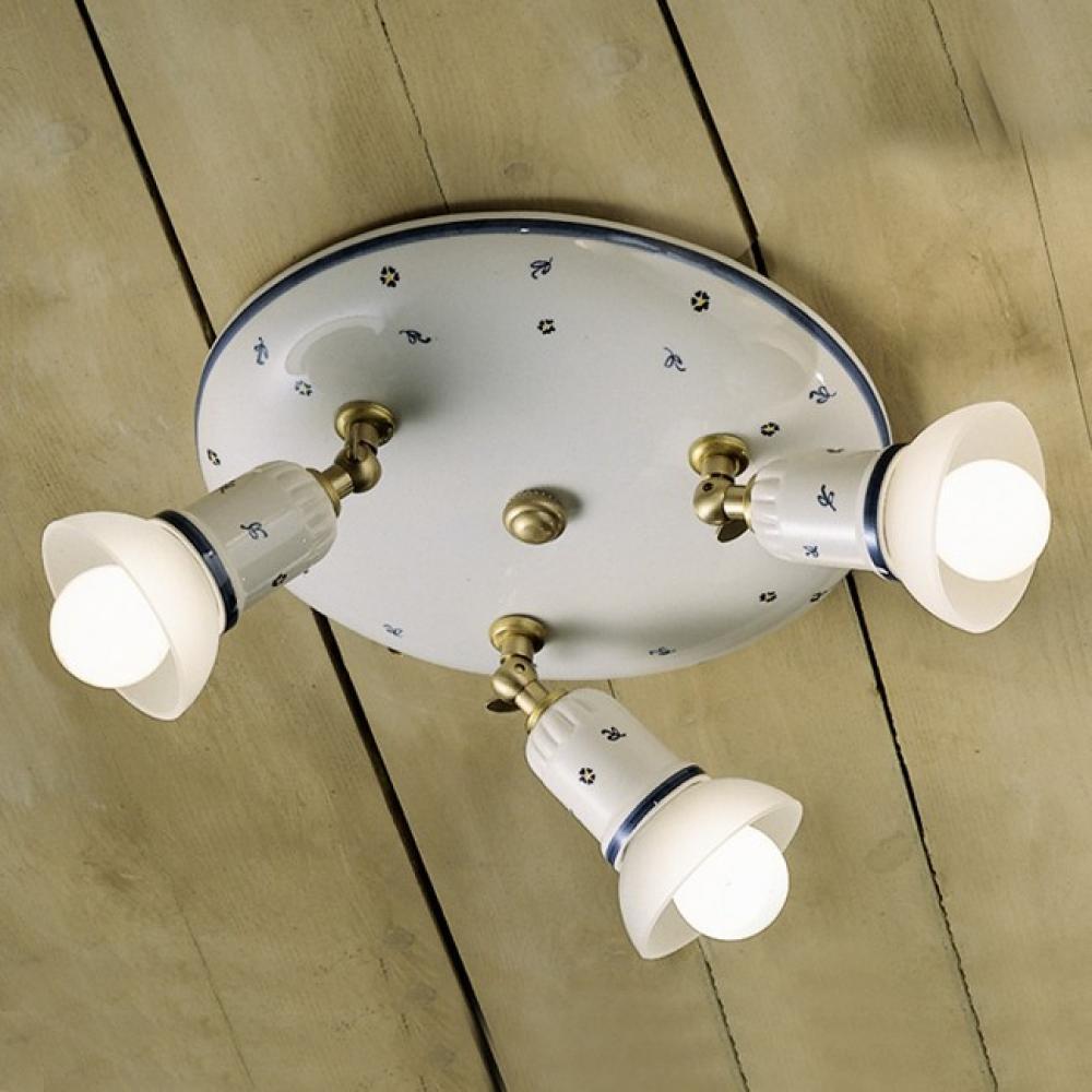 mediteransky stropna lampa nastavitelna bodova klasicky vzorovana rucne malovana obciansky stenova lampa nastavitelna chodba obyvacka kuchyna spalna osvetlenie taliansky toskansky atmosfera provence provensalsky lampy ferroluce nizka stropna.jpg